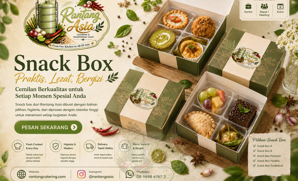 Tempat Catering Nasi Box Di Rawa Buntu Untuk Perusahaan